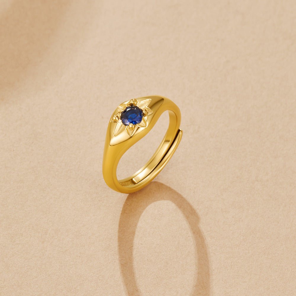 Celestial Blue Star Ring