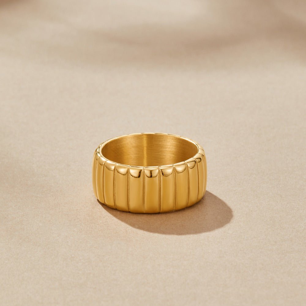 Chunky Calira Gold Ring