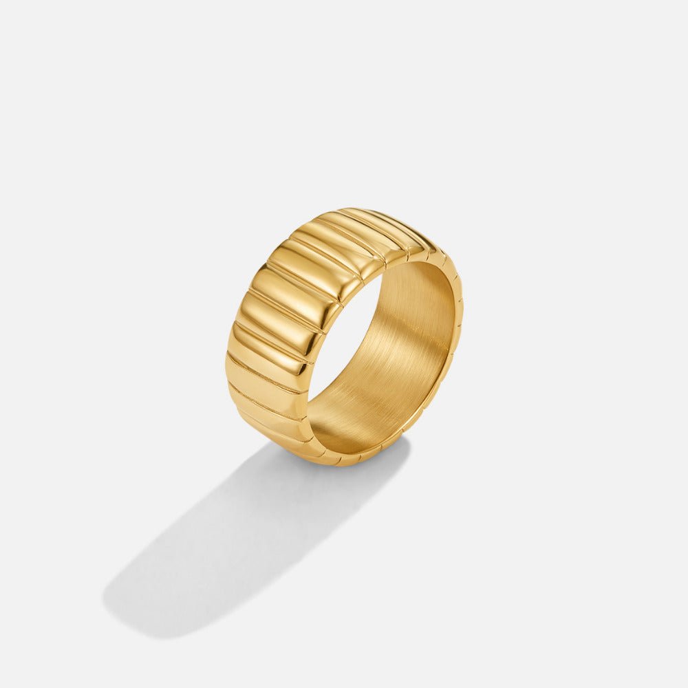 Chunky Calira Gold Ring