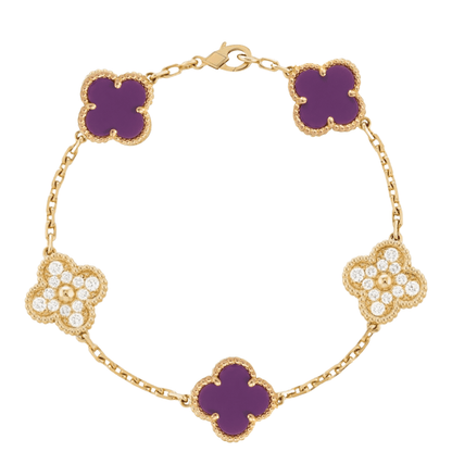 CLOVER MOTIF BRACELET
