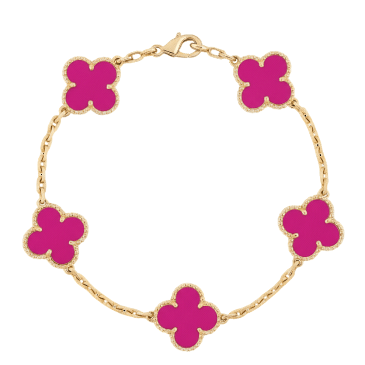CLOVER MOTIF BRACELET