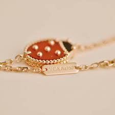 Van Cleef & Arpels Lucky Spring bracelet, open wings ladybug