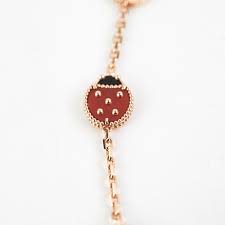 Van Cleef & Arpels Lucky Spring bracelet, open wings ladybug