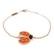 Van Cleef & Arpels Lucky Spring bracelet, open wings ladybug