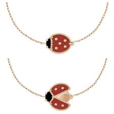 Van Cleef & Arpels Lucky Spring bracelet, open wings ladybug