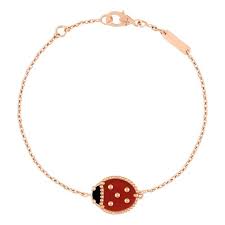 Van Cleef & Arpels Lucky Spring bracelet, open wings ladybug