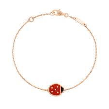 Van Cleef & Arpels Lucky Spring bracelet, open wings ladybug