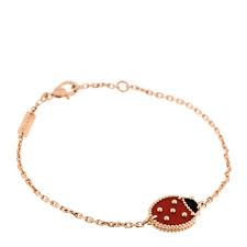 Van Cleef & Arpels Lucky Spring bracelet, open wings ladybug