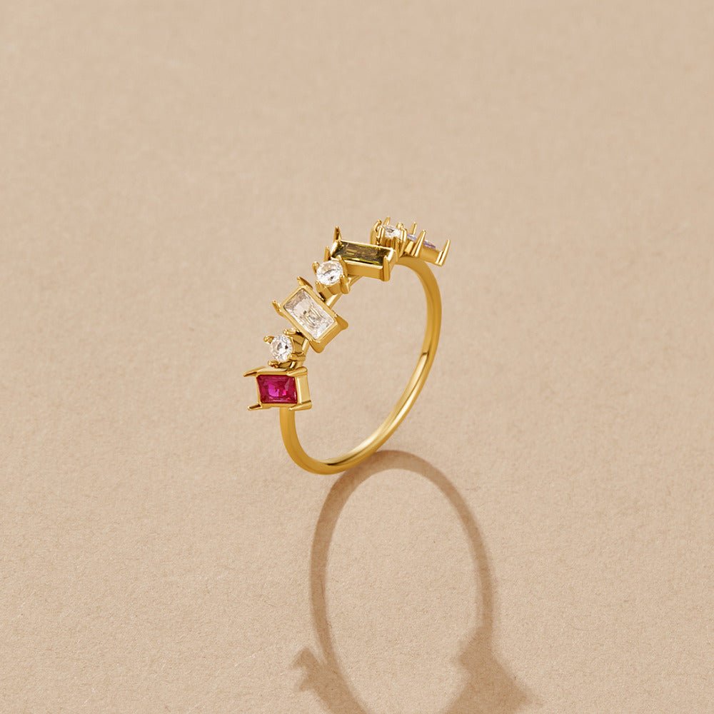 Crystal Adeline Ring