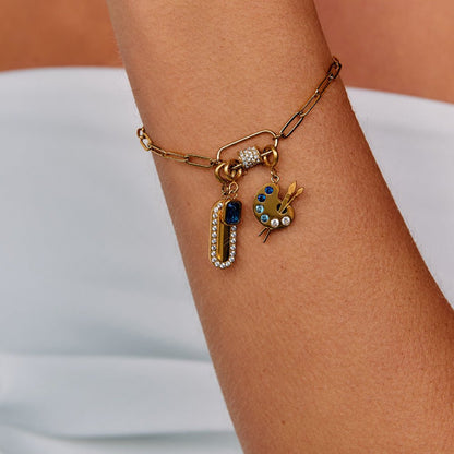 Crystal Ivory Charm