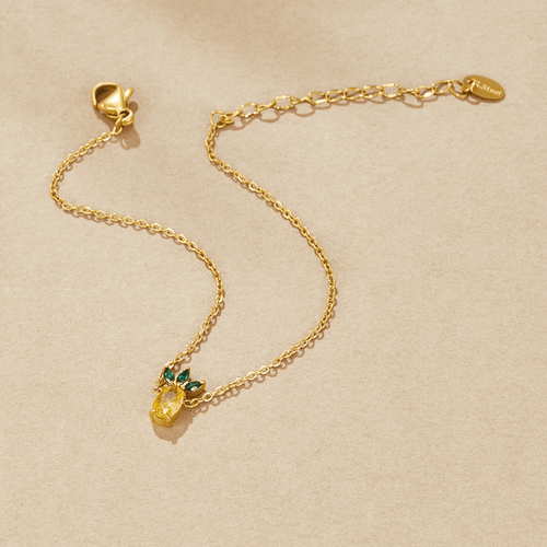 Crystal Pineapple Bracelet
