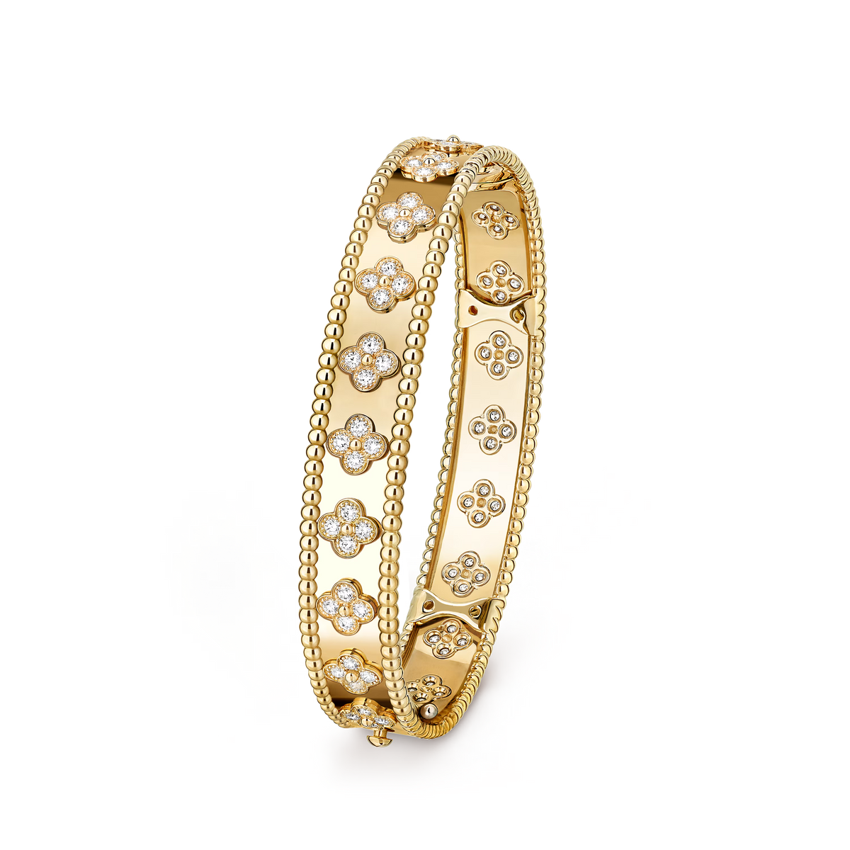 Perlée clovers bracelet, medium model
