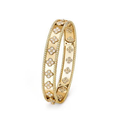 Perlée clovers bracelet, medium model