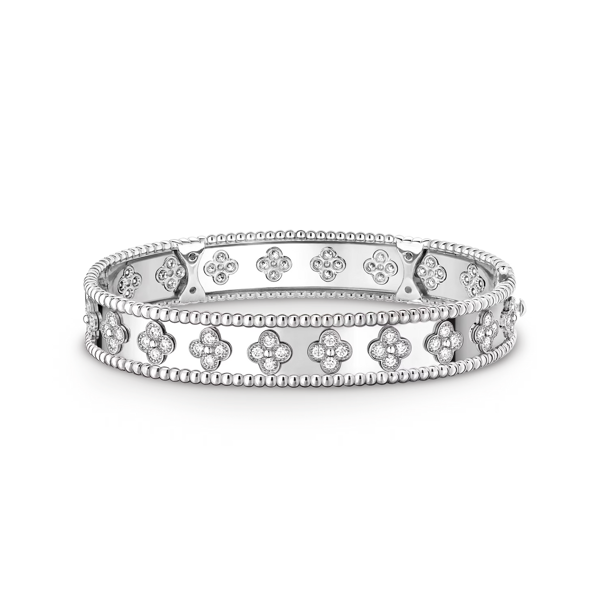 Perlée clovers bracelet, medium model