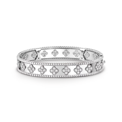 Perlée clovers bracelet, medium model