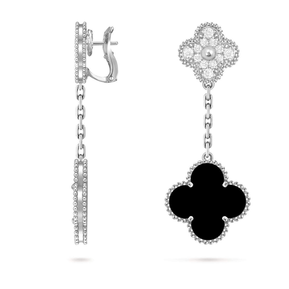 Magic Alhambra earrings, 2 motifs