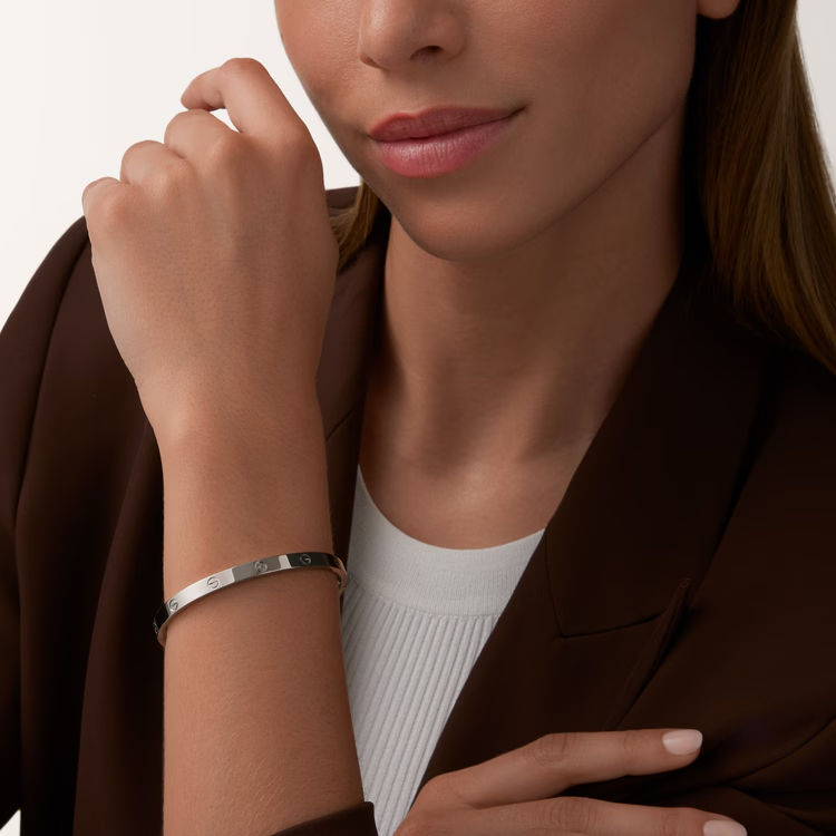 PLAIN BANGLE BRACELET LOVE bracelet, medium model