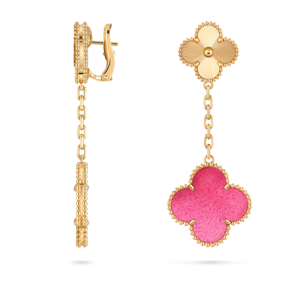 Magic Alhambra earrings, 2 motifs