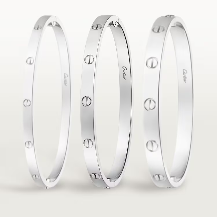 PLAIN BANGLE BRACELET LOVE bracelet, medium model