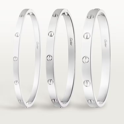 PLAIN BANGLE BRACELET LOVE bracelet, medium model
