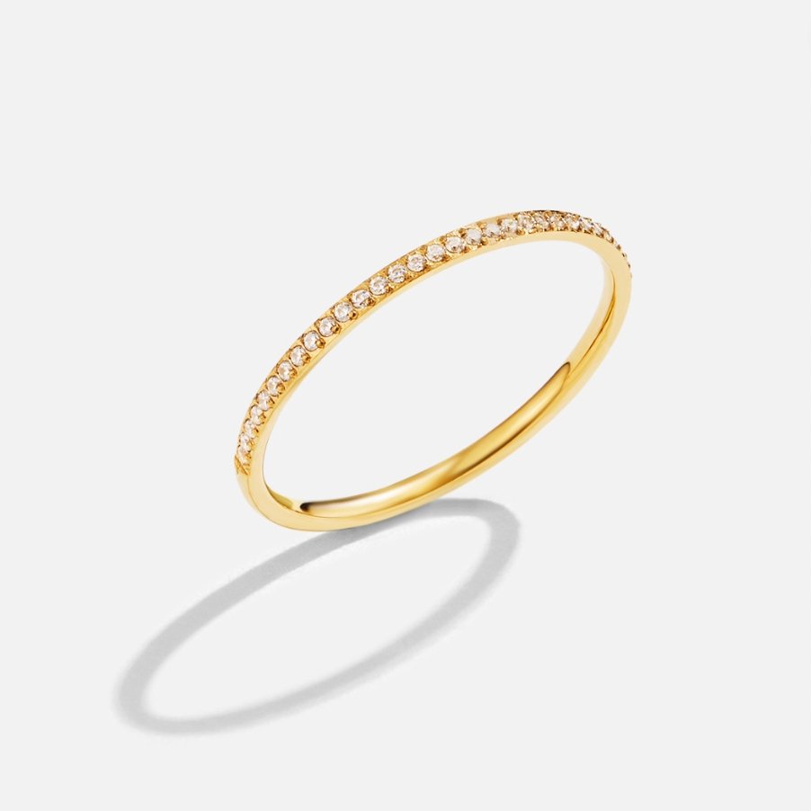 Eternity 18K Crystal Ring