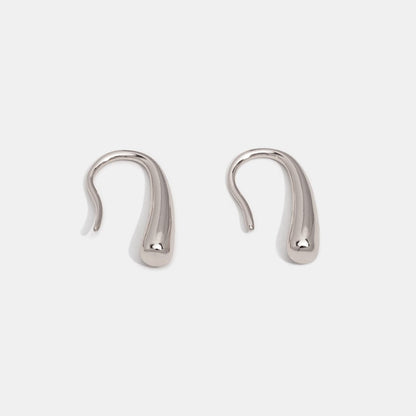 Francesca Water Drop Silver Earrings