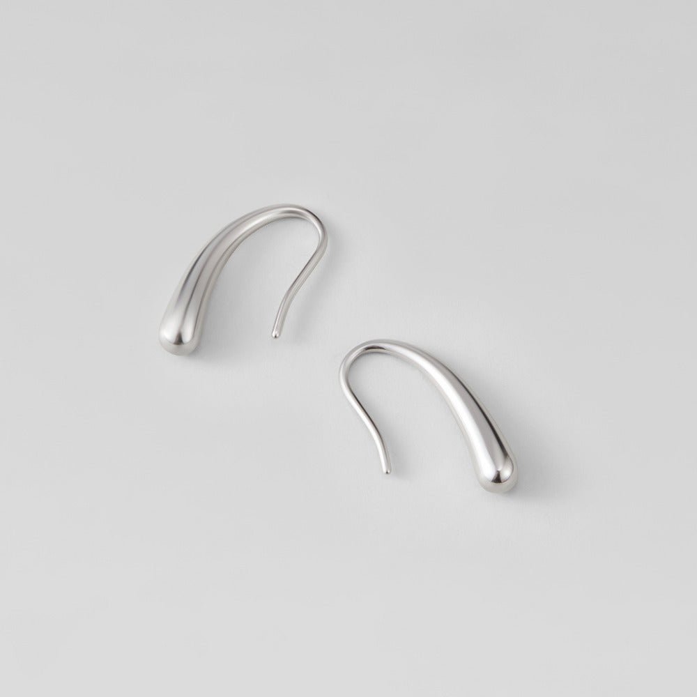Francesca Water Drop Silver Earrings