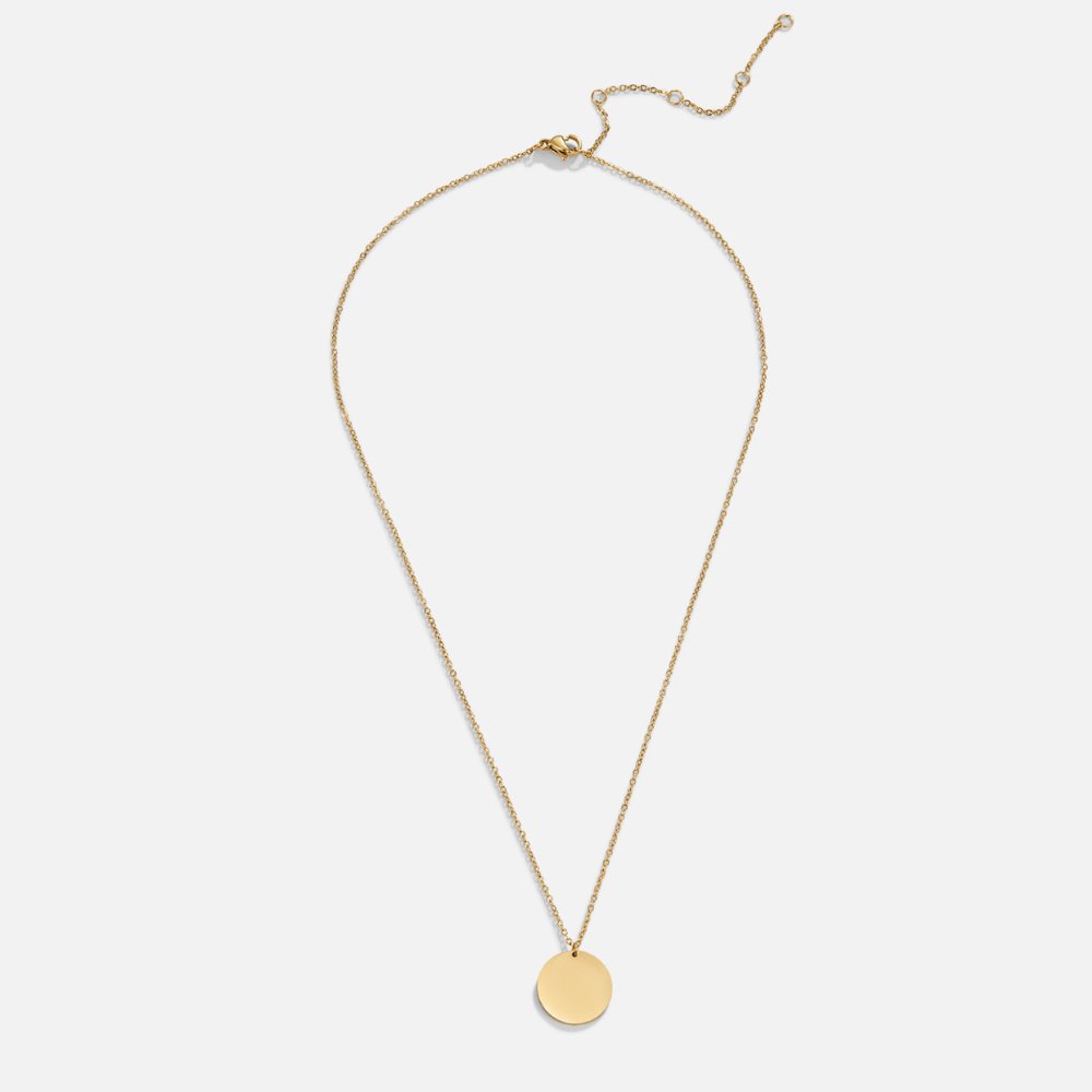 Gold Coin Necklace