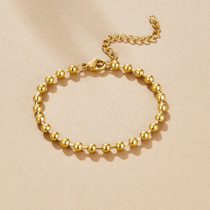 Gold Lulu Bead Bracelet