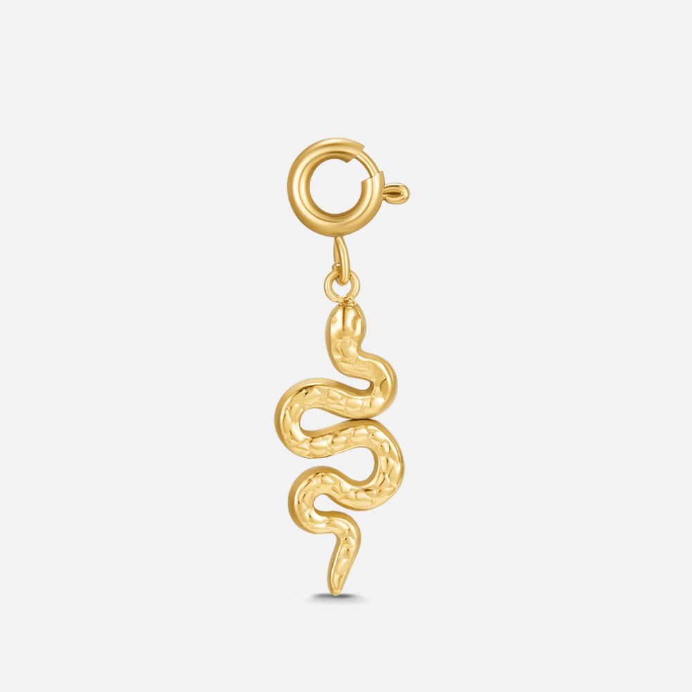 Golden Snake Charm