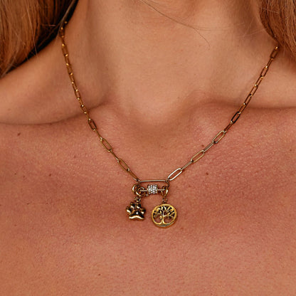 Golden Tree Of Life Charm