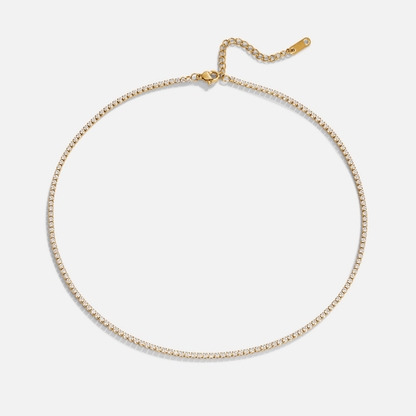 Cordelia Gold Crystal Necklace