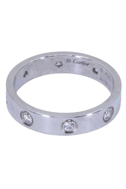 CARTIER - 8 DIAMOND LOVE RING