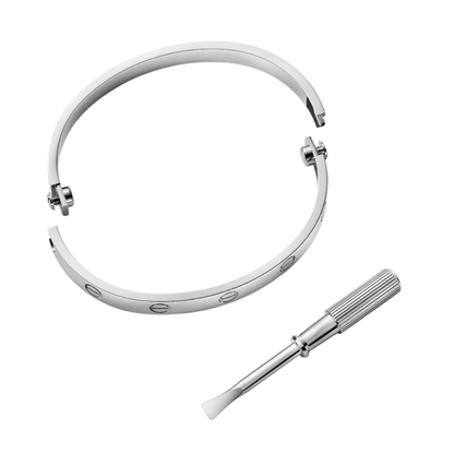 PLAIN BANGLE BRACELET LOVE bracelet, medium model
