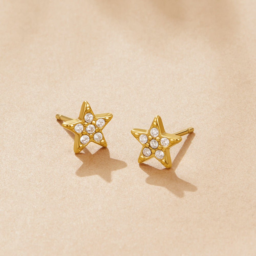 'Shooting Star' Stud Earrings