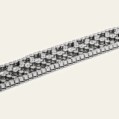 Tiffany & Co. Chevron Motif Diamond Necklace