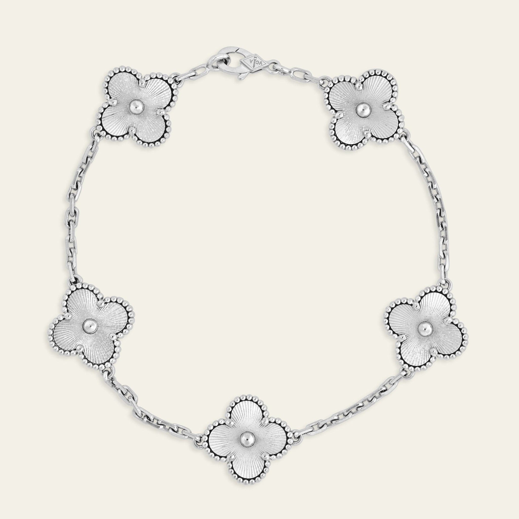 Van Cleef & Arpels Vintage Alhambra Bracelet 5 Motifs