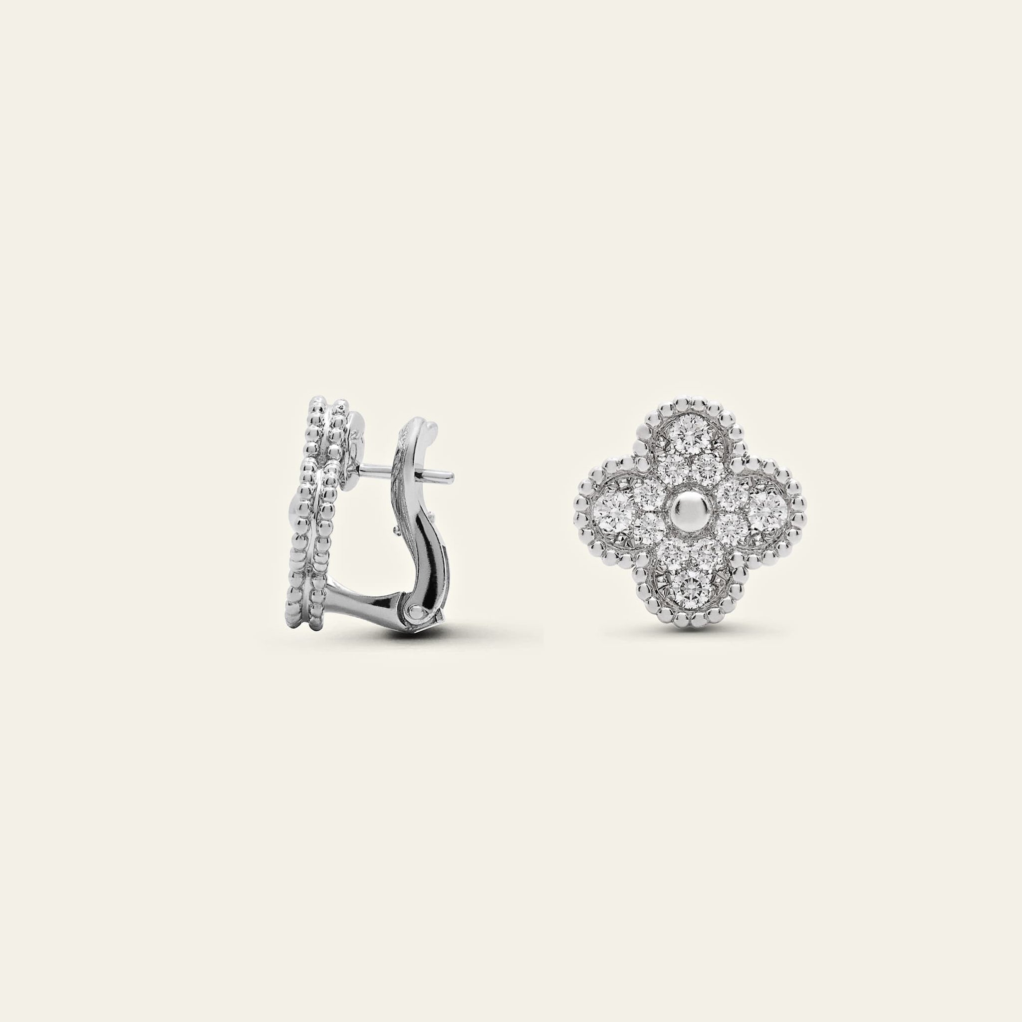 Van Cleef & Arpels Vintage Alhambra Earrings VCARA44600